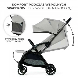 KINDERKRAFT KOLICA APINO DOVE GREY - Img 3
