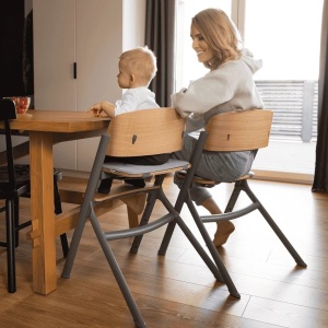 KINDERKRAFT STOLICA ZA HRANJENJE LIVY WOOD - Img 5