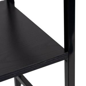 LOFT polica sa 3 police i metalnim okvirom – Black ModernHome - Img 8