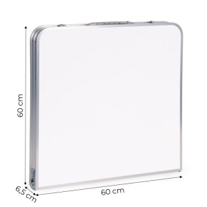 SKLOPIVI STO ZA KAMPOVANJE WHITE 120x60 CM - Img 8