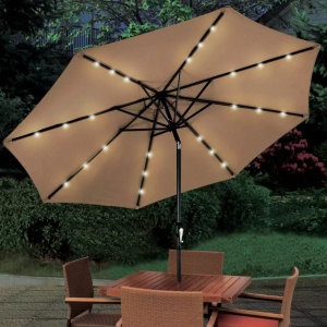 Suncobran sa led osvetljenjem brown Bolzz - Img 1
