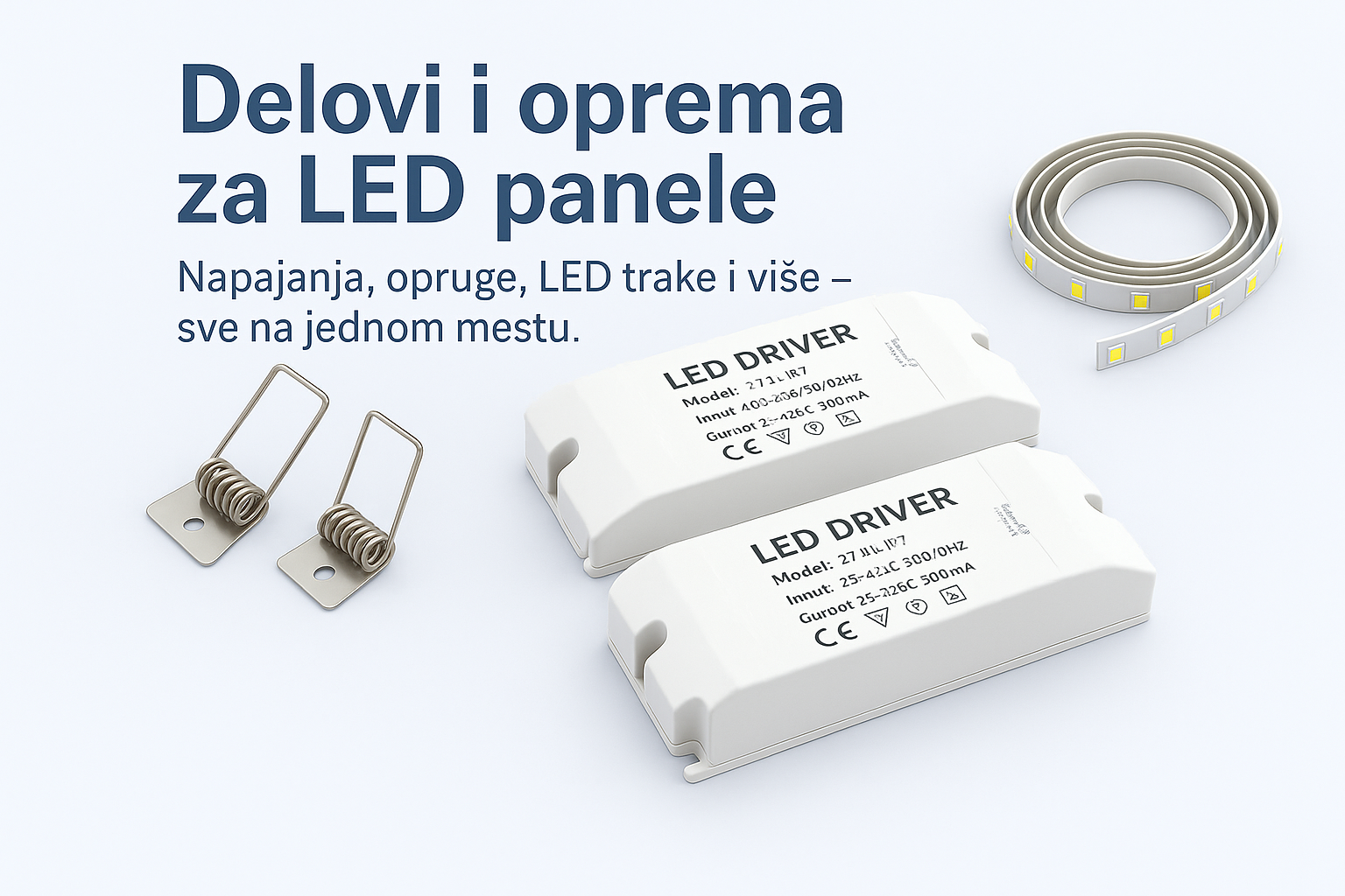 Delovi i oprema za led panele