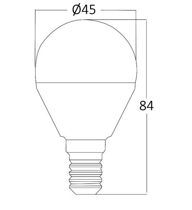 LED sijalice - Mali balon