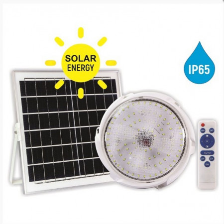 Solarna LED plafonjera sa daljinskim upravljačem i solarnom pločom