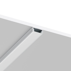 Nadgradni aluminijumski profil za LED trake SR1707, 2 m – srebrna varijanta – prikaz 2