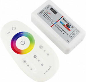 RGB LED kontroler 216W touch 12V 24V