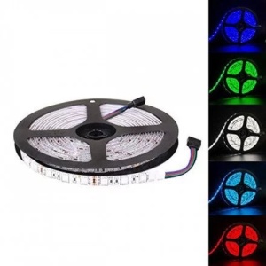RGB LED traka 30 LED komplet sa kontrolom i daljinskim 5m 10m — traka na koturu i raspoložive boje