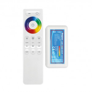 RGBW LED kontroler sa daljinskim 480W 12V 24V – prikaz proizvoda iz drugog ugla