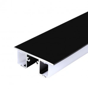 Crni dupli ALU profil za dve LED trake