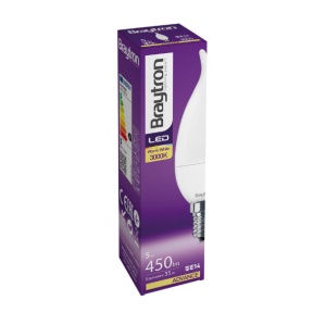 LED Sijalica u Obliku Sveće sa Plamenastom Krivinom 5W - Img 3