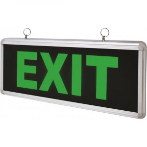 Panik lampa EXIT – bočni prikaz oblika i kućišta