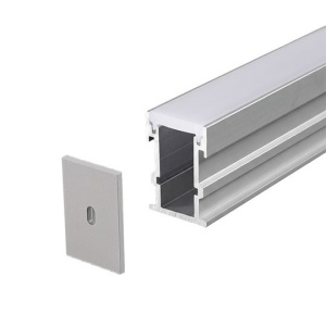 Podni ugradni aluminijumski profil za LED trake 21 × 25,8 mm