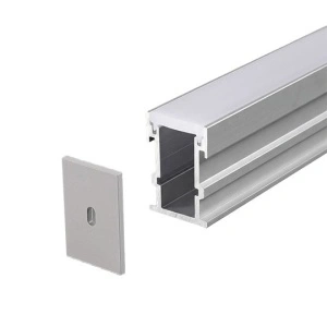 Ugradno-nadgradni ALU profil za LED trake 21 × 25,8 mm
