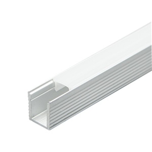 Nadgradni aluminijumski profil za LED trake 7,6 × 9 mm