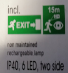 Panik lampa EXIT - Img 4