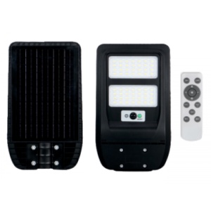 Solarna ulicna lampa od 200W sa senzorom i daljinskim C4 — zadnja strana sa priključnim klemama