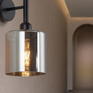 Staklena Zidna Lampa S007W 1H – prikaz proizvoda iz drugog ugla