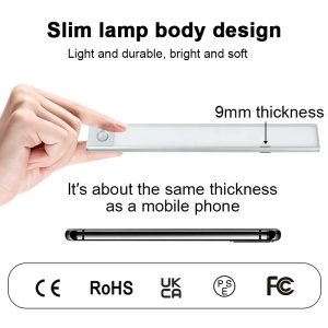 Led Motion Sensor Lamp Battery-powered Led Night Stick-corridor Bedroom Stairs Cupboard Lamp Anywhere Closet Lamp - Buy Product on - slika 5