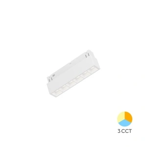 LED magnetni sinski reflektor 6W — bočni pogled na kućište i nosač