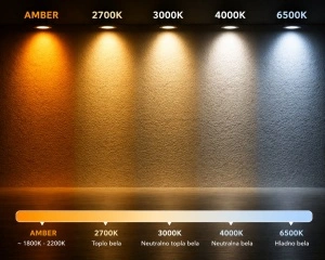 LED sijalica GU10 7W uski snop svetla 38 stepeni