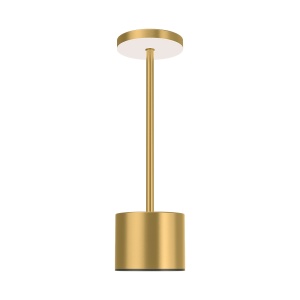 LED stona lampa Luxe 1 punjiva zlatna – zadnja strana proizvoda