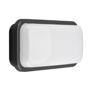 LED zidna svetiljka 15 W — široki horizontalni prikaz difuzora i zaobljenog okvira