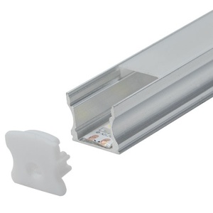 Nadgradni aluminijumski profil za LED trake 17,2 × 14,4 mm