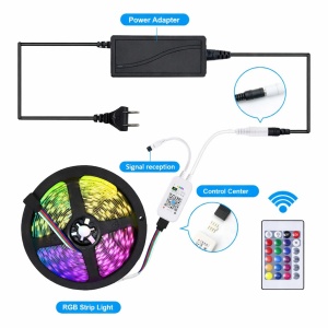 RGB LED traka 60 LED sa WiFi i daljinskim upravljačem komplet 5m 10m