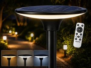 Solarna parkovska lampa sa senzorom i daljinskim