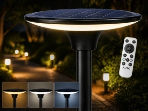 Solarna parkovska lampa sa senzorom i daljinskim