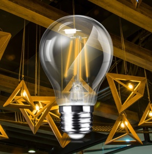 LED filament sijalica A60 7 W sa izborom boje svetlosti — bočni pogled na kućište i grlo