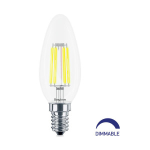 LED filament sijalica C35 E14 4W topla bela