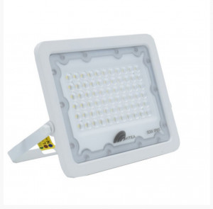 led reflektor beli okvir 50w