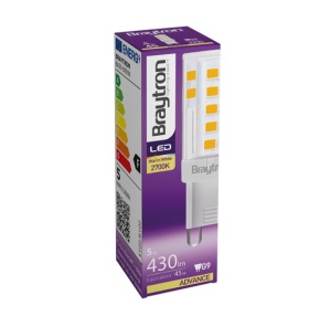 LED Sijalica Advance G9 360D 5W – prikaz proizvoda iz drugog ugla