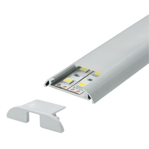 Široki nadgradni aluminijumski profil za LED trake 39 x 8,6 mm