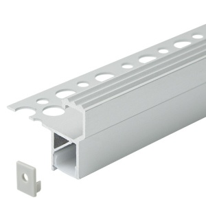 Ugradni aluminijumski profil za LED trake za pločice debljine 12 mm