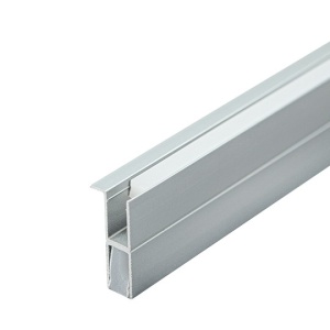 Ugradni dvosmerni aluminijumski profil za LED trake 8,2 × 17,6 mm