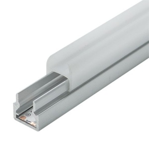 Aluminijumski profil za LED trake za staklo 11,2 × 11,2 mm