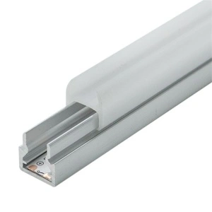 Aluminijumski profil za LED trake za staklo 11,2 × 11,2 mm