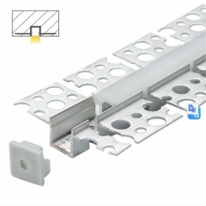 Fleksibilni aluminijumski profil za LED trake 53mm – prikaz proizvoda iz drugog ugla