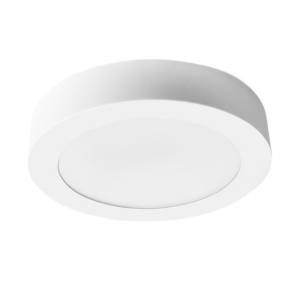 LED panel nadgradni okrugli 18W 1360lm 220mm — primer osvetljenja hodnika ili prostorije