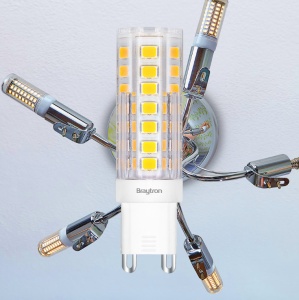 LED Sijalica Advance G9 360D 6.5W – bočni prikaz oblika i kućišta