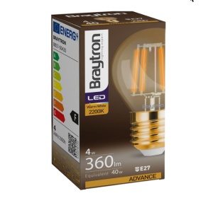 Led sijalica filament mali balon 2200 kelvina - Img 5