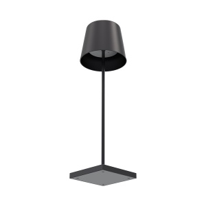 LED stona lampa Tower 1 punjiva crna – zadnja strana proizvoda