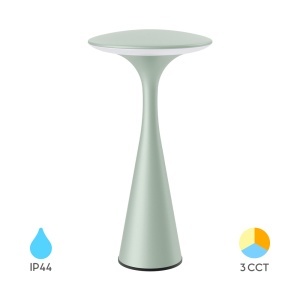 LED stona lampa Tower 2 punjiva zelena