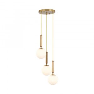 Staklena Viseća Lampa S006R 3H