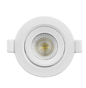Ugradna LED spot rozeta 5W CCT 450lm za spuštene plafone bela crna – zadnja strana proizvoda