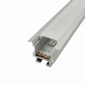 Ugradni aluminijumski profil za LED trake 25 × 19 mm sa žabicama