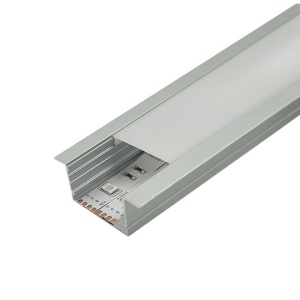 Ugradni aluminijumski profil za LED trake 44 × 20 mm