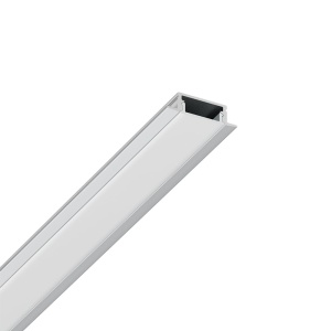 Ugradni aluminijumski profil za LED trake RC1707, 2 m – srebrna varijanta – glavni prikaz